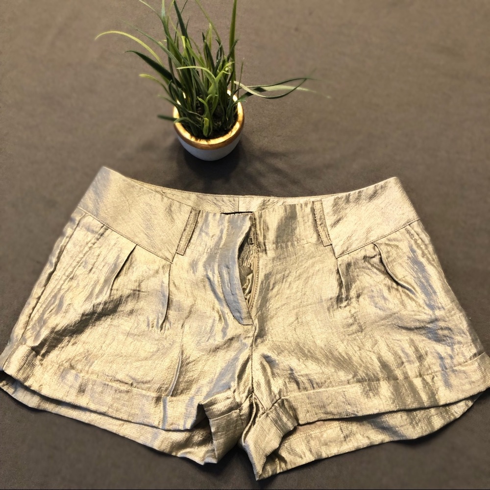 Gold shorts